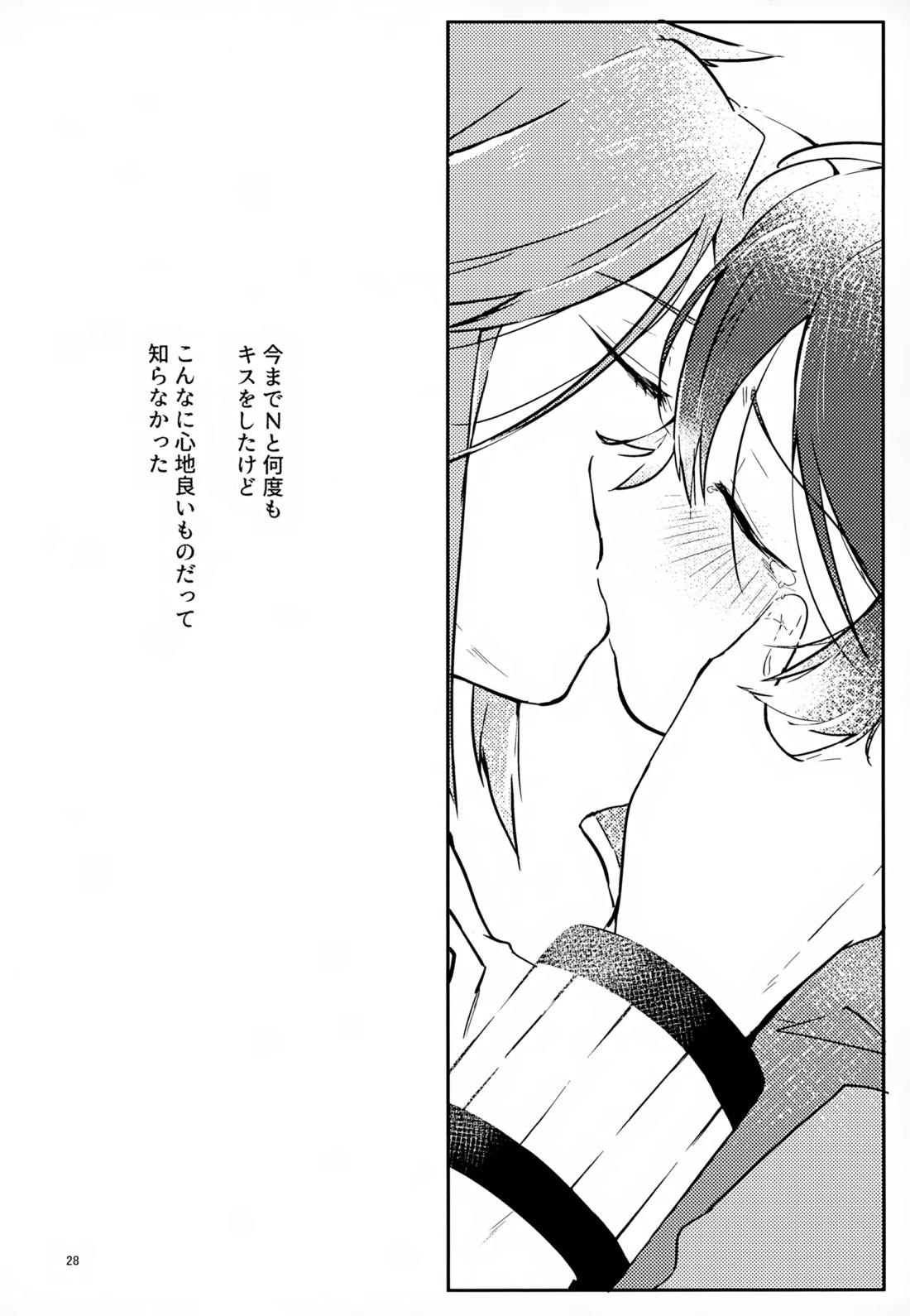 ボクノスキナヒト【ポケモン/Ｎ×トウヤ】 page 27