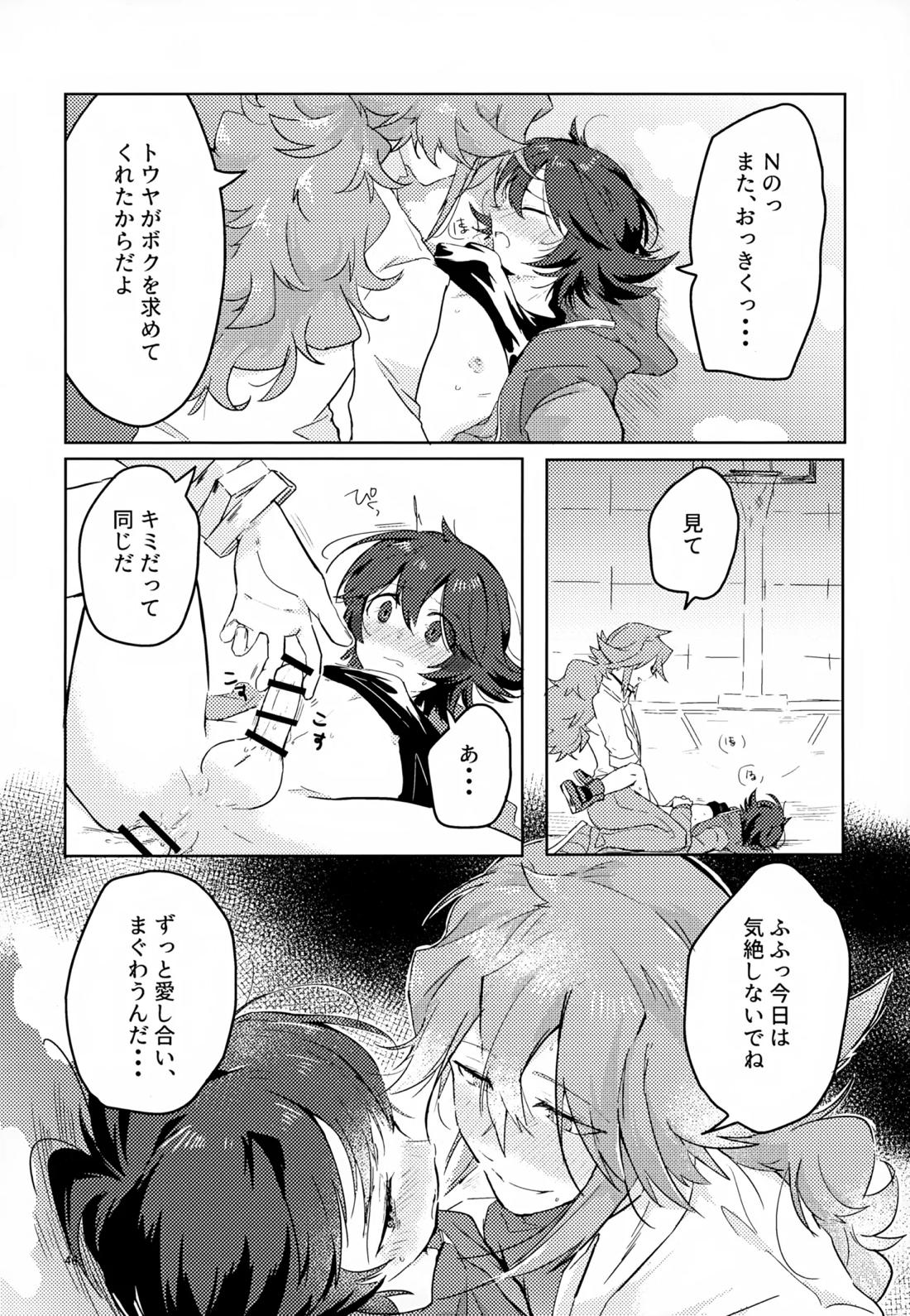ボクノスキナヒト【ポケモン/Ｎ×トウヤ】 page 45