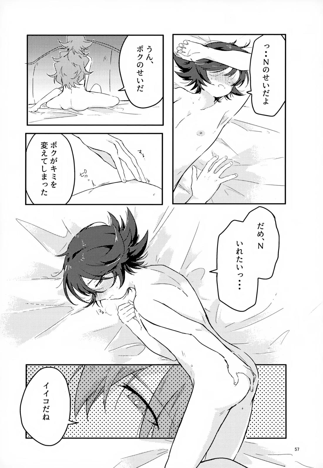 ボクノスキナヒト【ポケモン/Ｎ×トウヤ】 page 56
