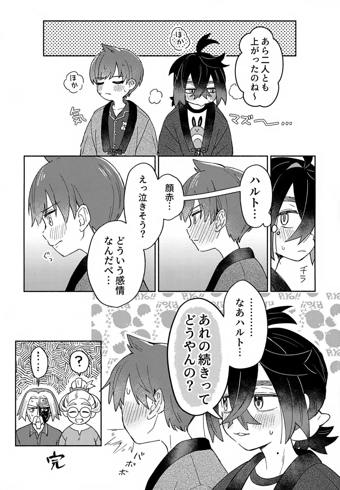 未知との遭遇【ポケモン/ハルスグ】 page 20