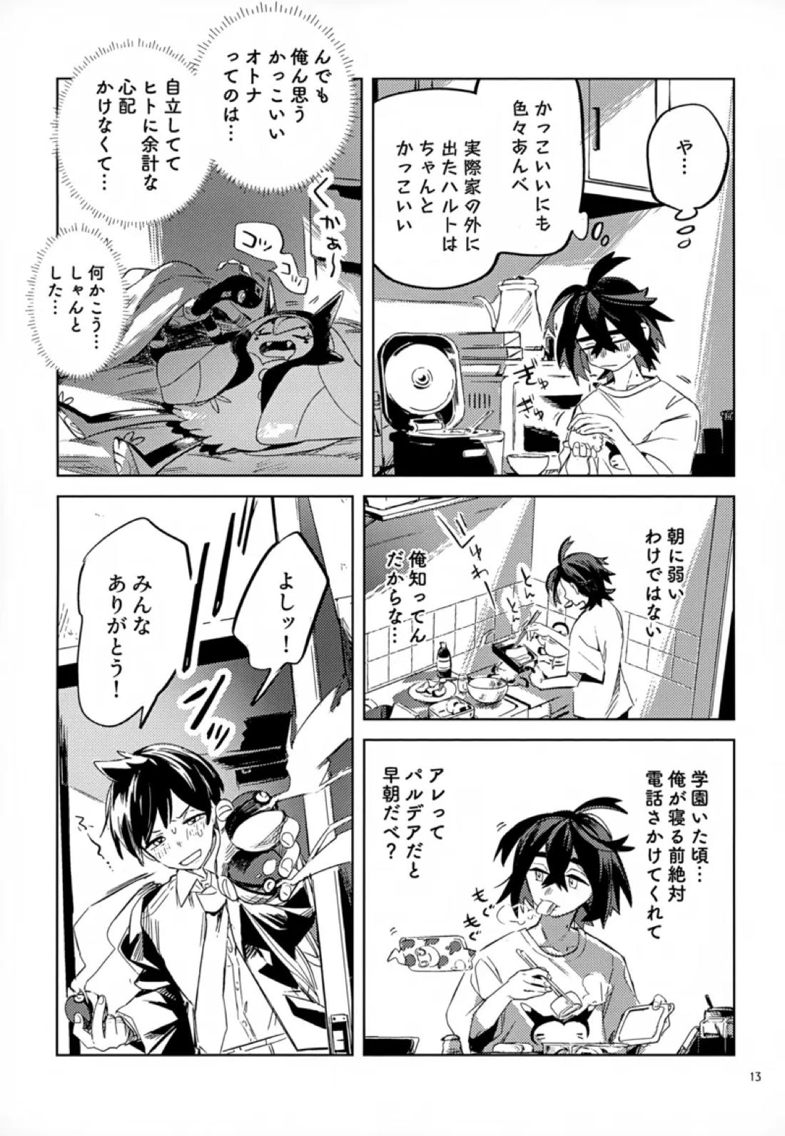 わやあずましいとしのヴィヴィエンダ【ポケモン/ハルスグ】 page 12
