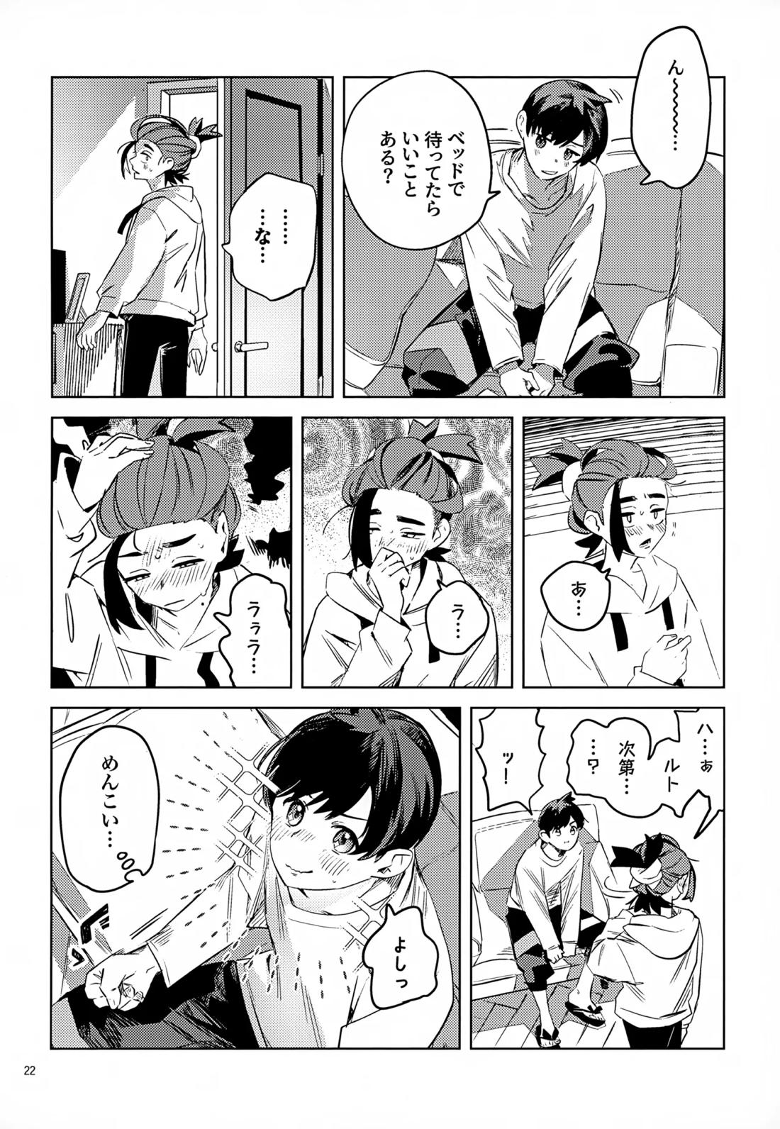 わやあずましいとしのヴィヴィエンダ【ポケモン/ハルスグ】 page 21