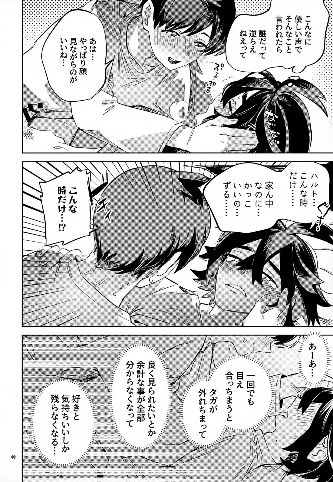 わやあずましいとしのヴィヴィエンダ【ポケモン/ハルスグ】 page 39