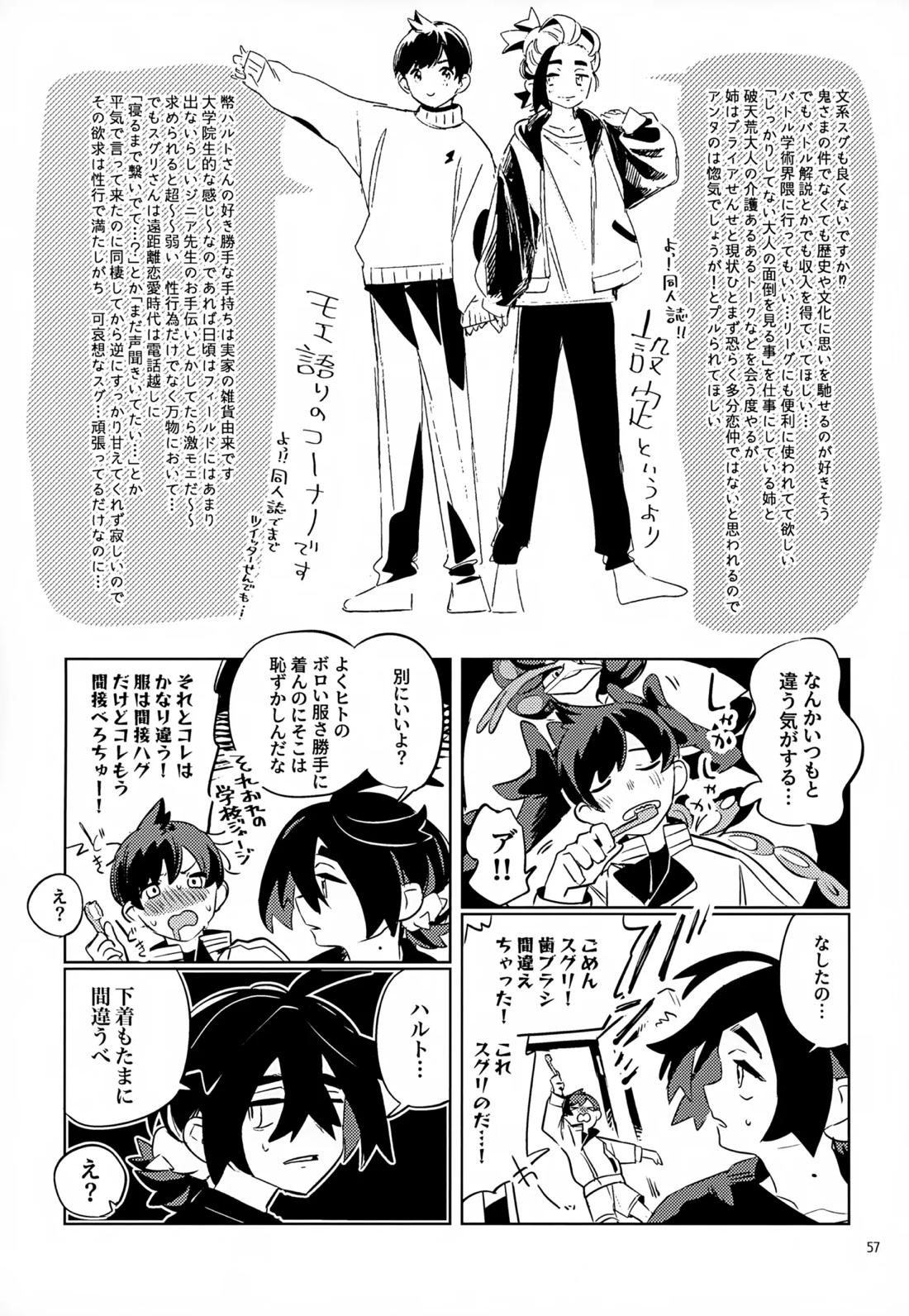 わやあずましいとしのヴィヴィエンダ【ポケモン/ハルスグ】 page 56