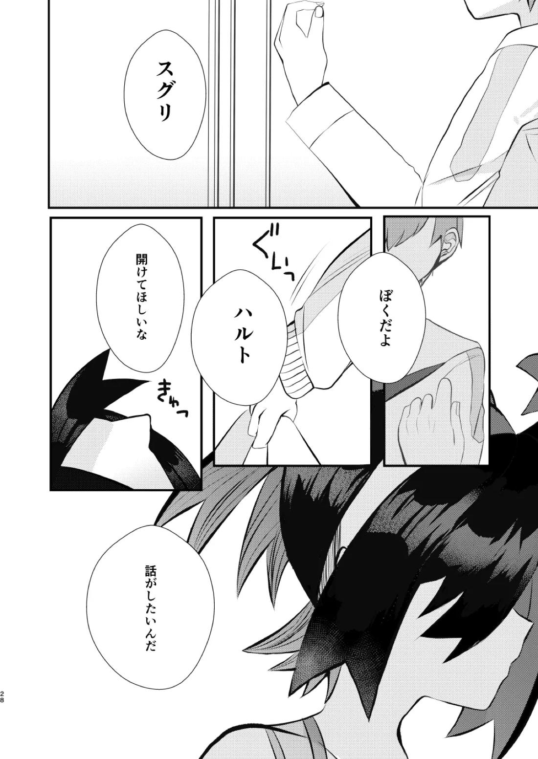 キミとゼロからしたいこと【ポケモン/スグハル】 page 25