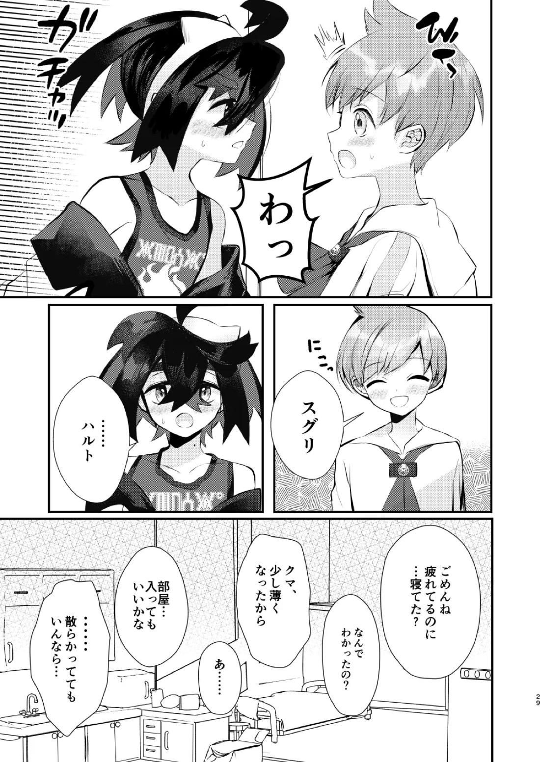 キミとゼロからしたいこと【ポケモン/スグハル】 page 26