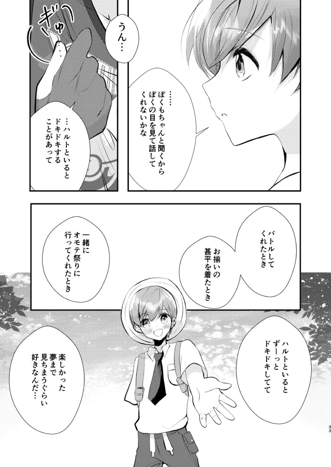 キミとゼロからしたいこと【ポケモン/スグハル】 page 29