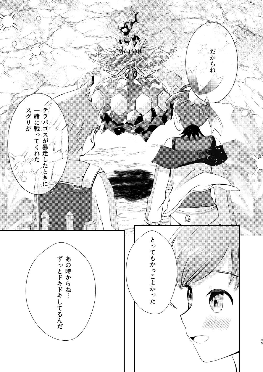 キミとゼロからしたいこと【ポケモン/スグハル】 page 32