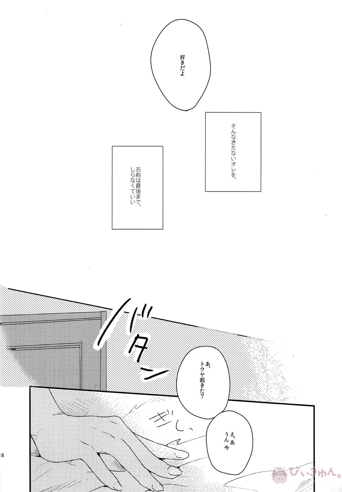 オトナがおしえてくれないこと【ポケモン/Ｎ×トウヤ】 page 17
