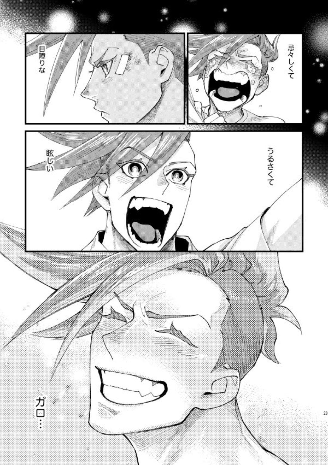 滅殺NEGATIVE SWEETS BEAM!!【プロメア/ガロクレ】 page 21