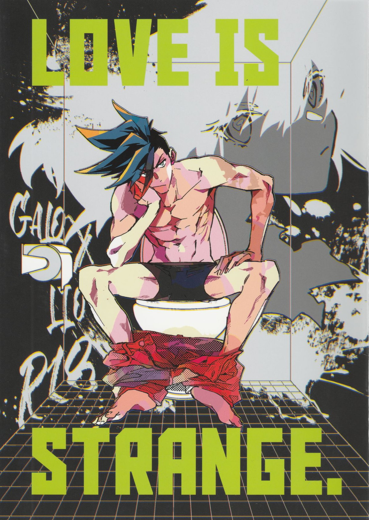 Recommended BL manga "LOVE IS STRANGE【プロメア/ガロリオ】" cover image