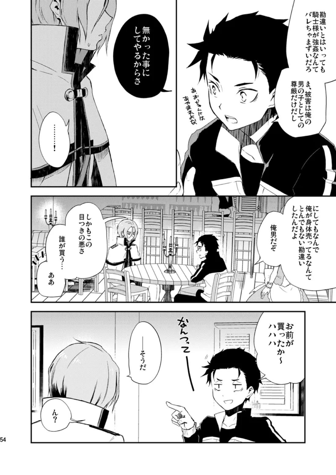 俺、非処女と誤解されてます！【Reゼロから始める異世界生活/ユリスバ】 page 51