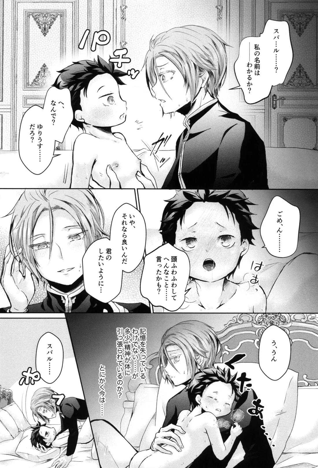 スバルくんはおっきくなりたい【Reゼロから始める異世界生活/ユリスバ】 page 25