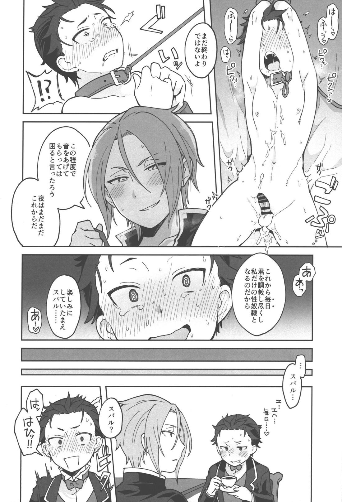 主に突然部屋に呼び出されたので何をされてしまうのかと悶々としてしまう話【Reゼロから始める異世界生活/ユリスバ】 page 13