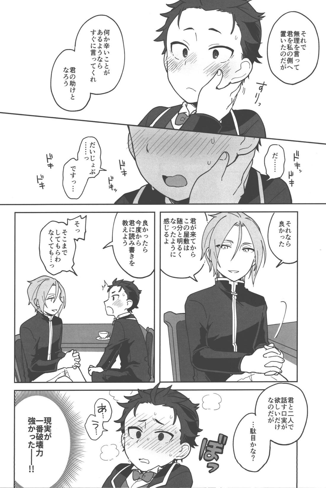 主に突然部屋に呼び出されたので何をされてしまうのかと悶々としてしまう話【Reゼロから始める異世界生活/ユリスバ】 page 15