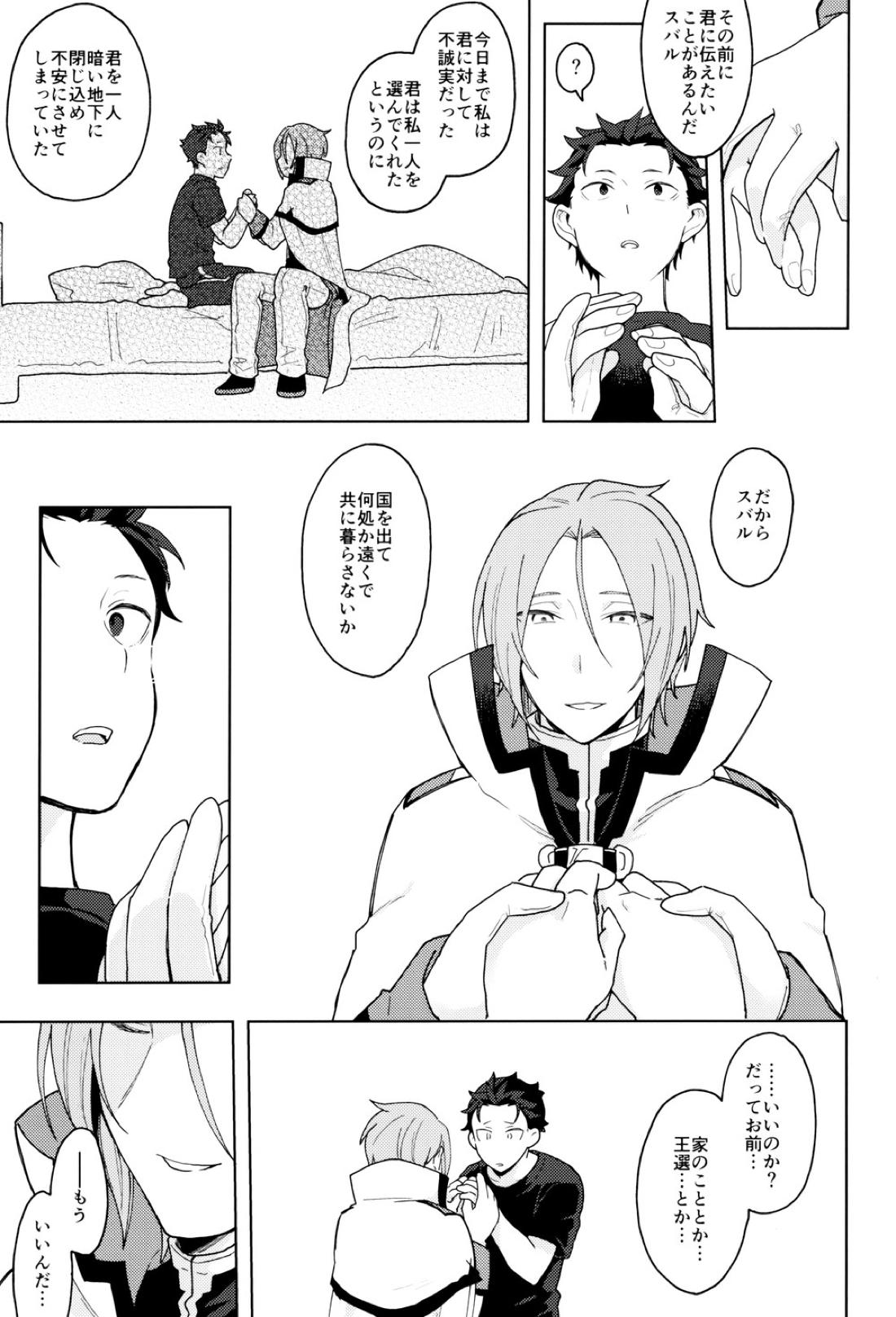 終の世界に君とふたり【Reゼロから始める異世界生活/ユリスバ】 page 74