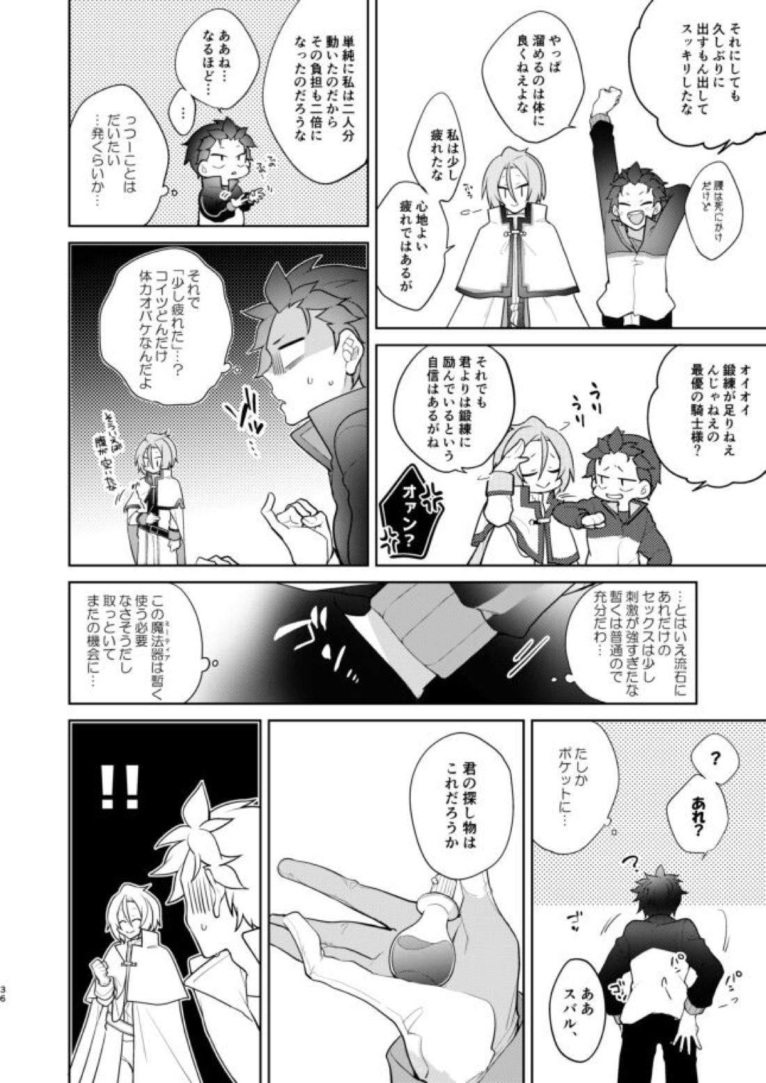 PLAY THE FIELD【Reゼロから始める異世界生活/ユリスバ】 page 35