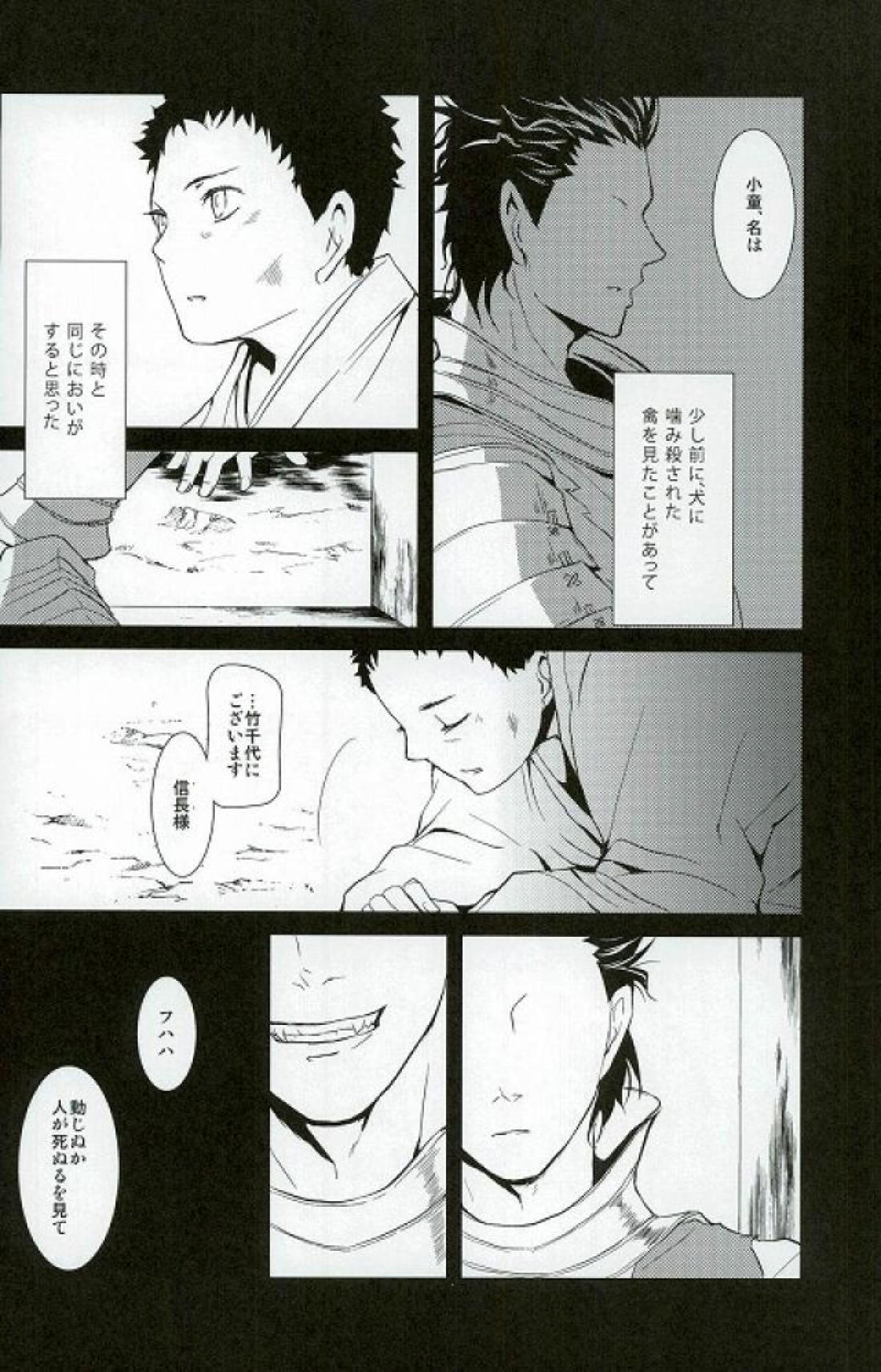 サバイバルオブフィッテスト【戦国BASARA/家三】 page 21