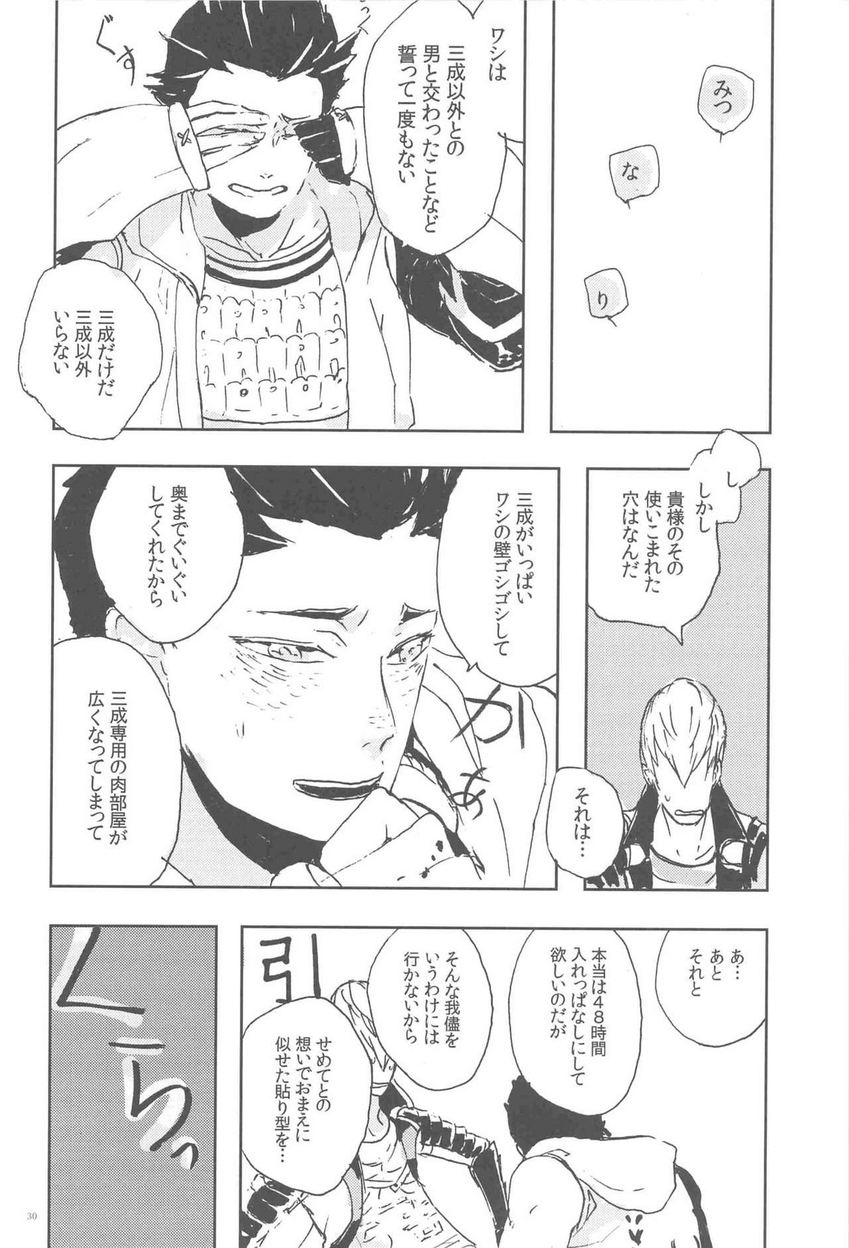 M康様との遭遇【戦国BASARA/三家(▽▲)】 page 29