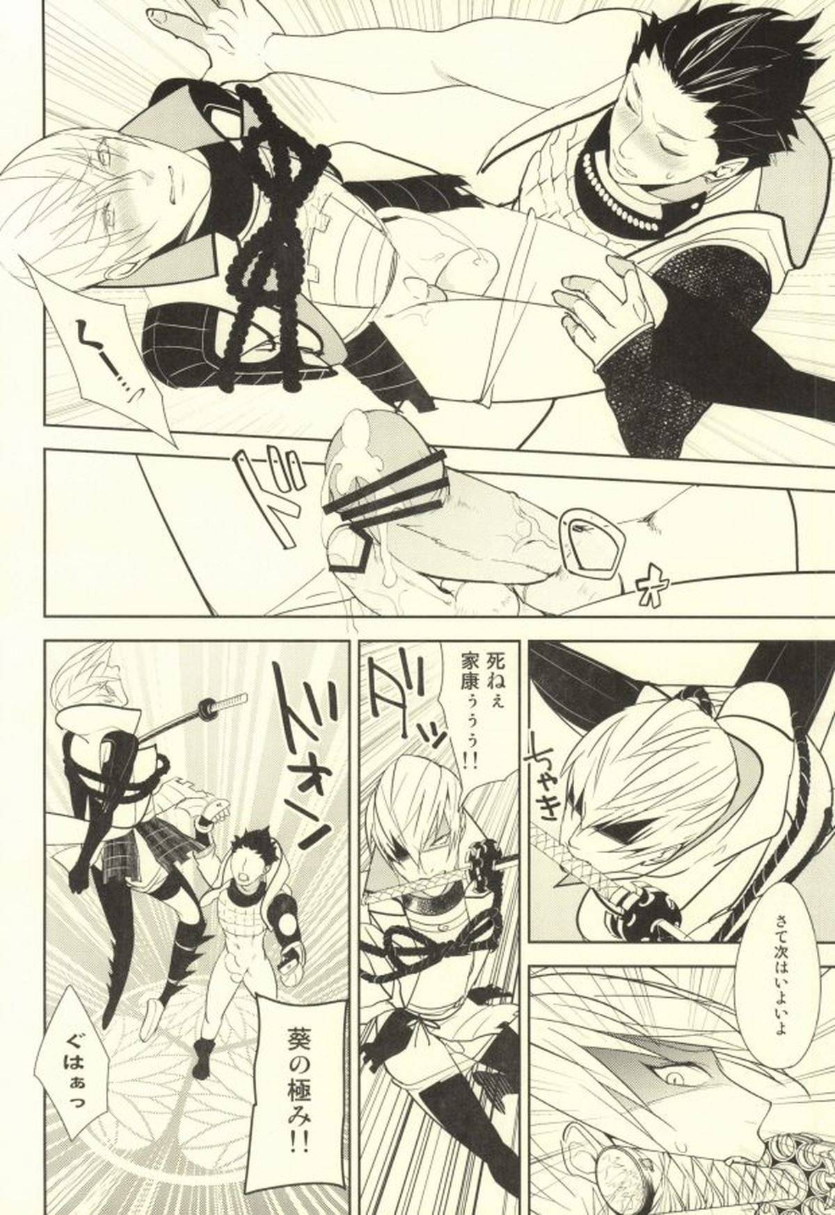魔珍秘拳帖【戦国BASARA/家三】 page 17