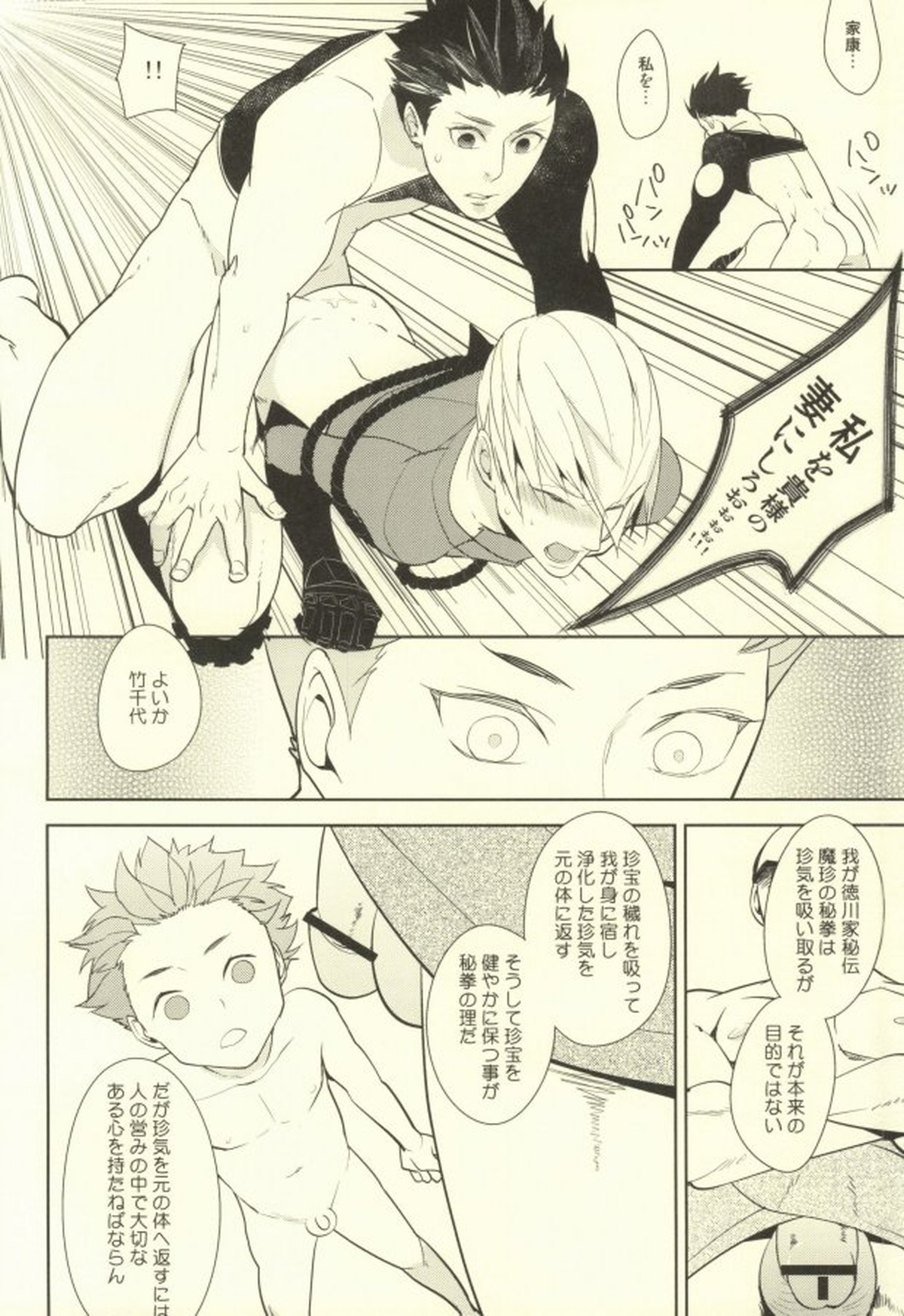 魔珍秘拳帖【戦国BASARA/家三】 page 21