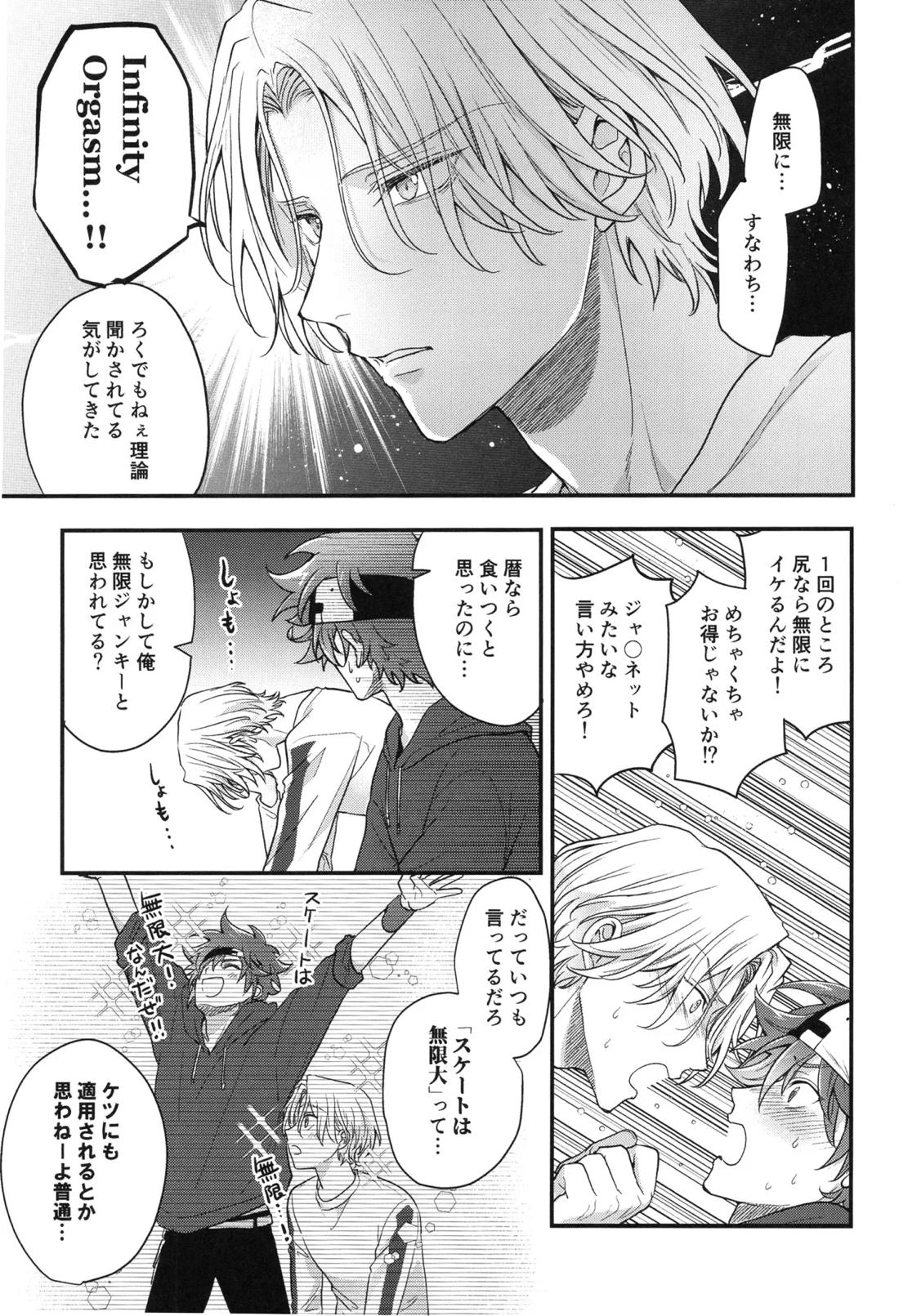 ぶち抜け！僕らの青い春【SK∞ エスケーエイト/ランレキ】 page 16