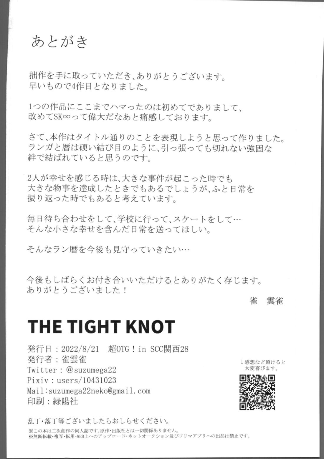 THE TIGHT KNOT【SK∞ エスケーエイト/ランレキ】 page 57