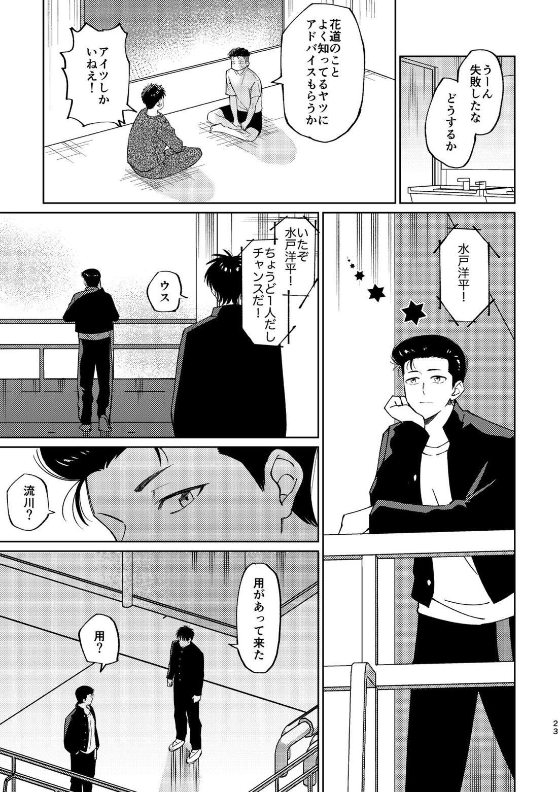 流△楓は進展したい【スラムダンク/流花】 page 22