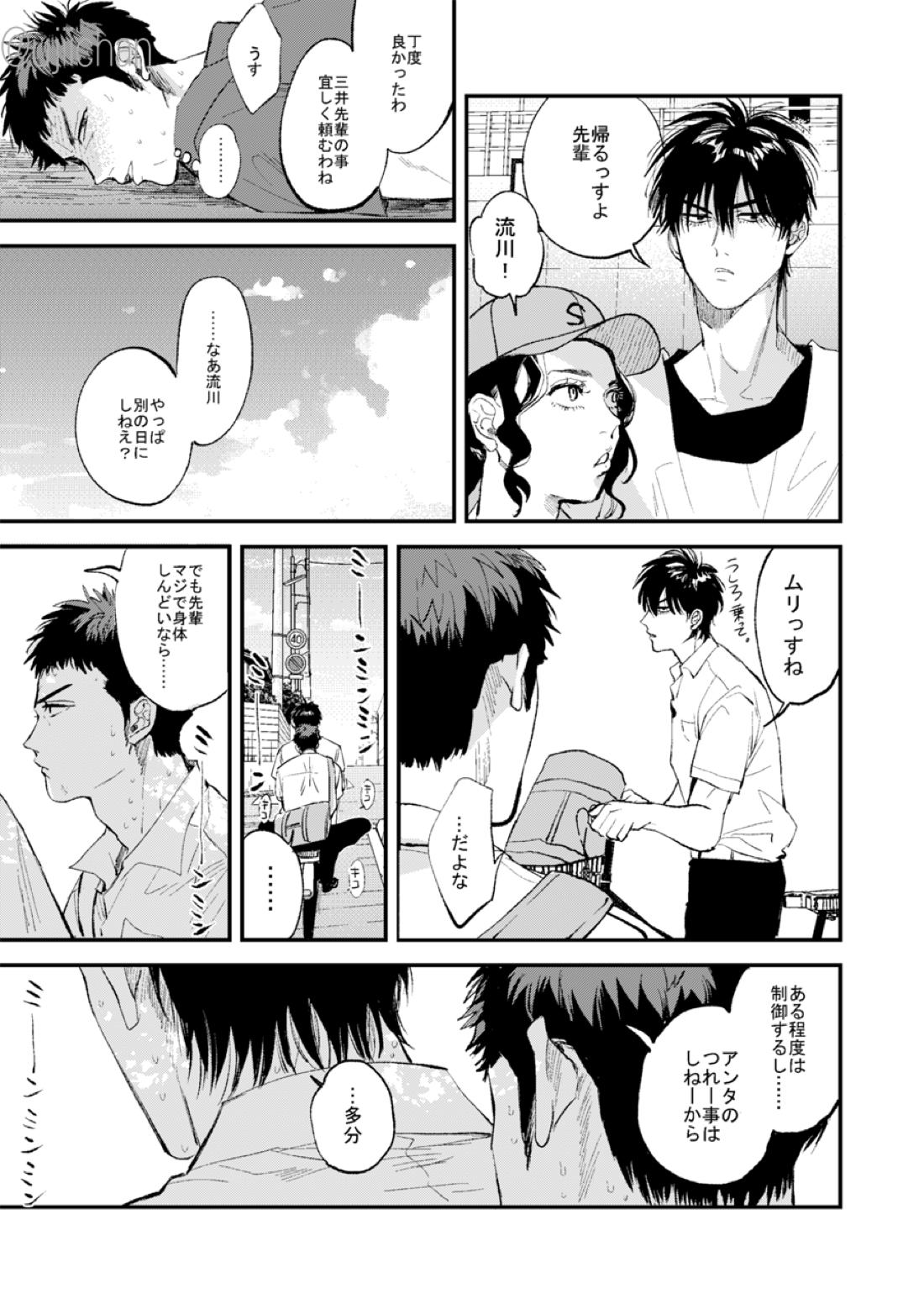 ひとなつの、【スラムダンク/流三】 page 39