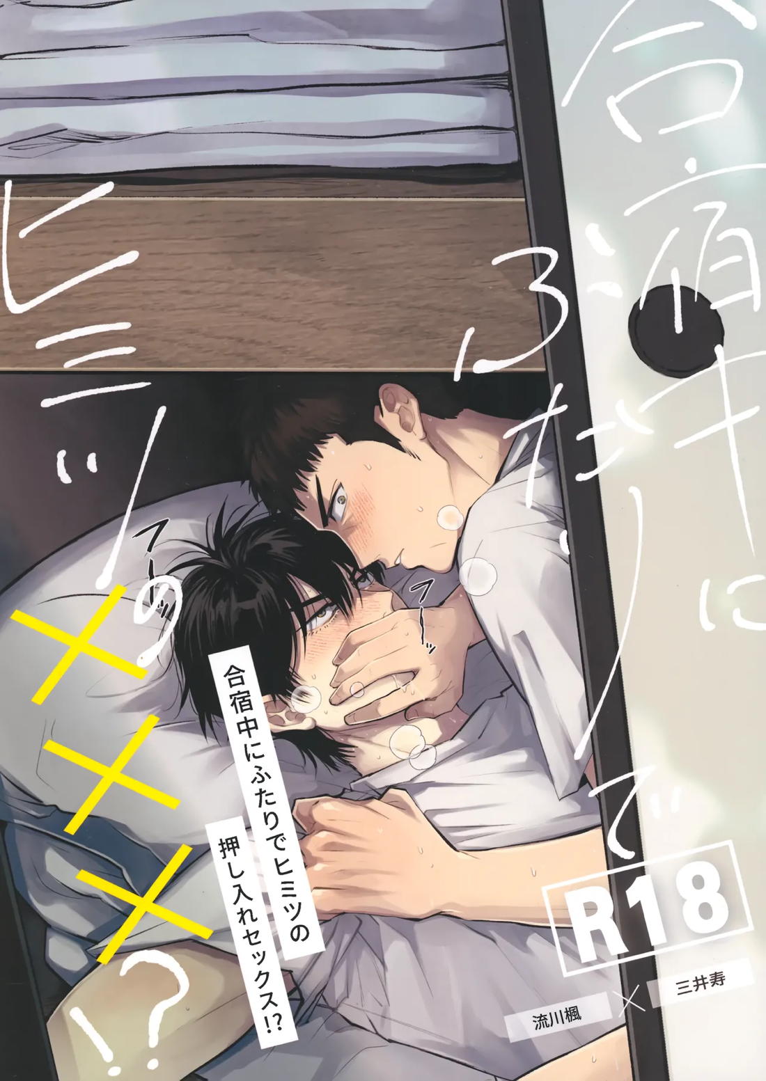 Recommended BL manga "合宿中にふたりでヒミツの×××！？【スラムダンク/流三】" cover image