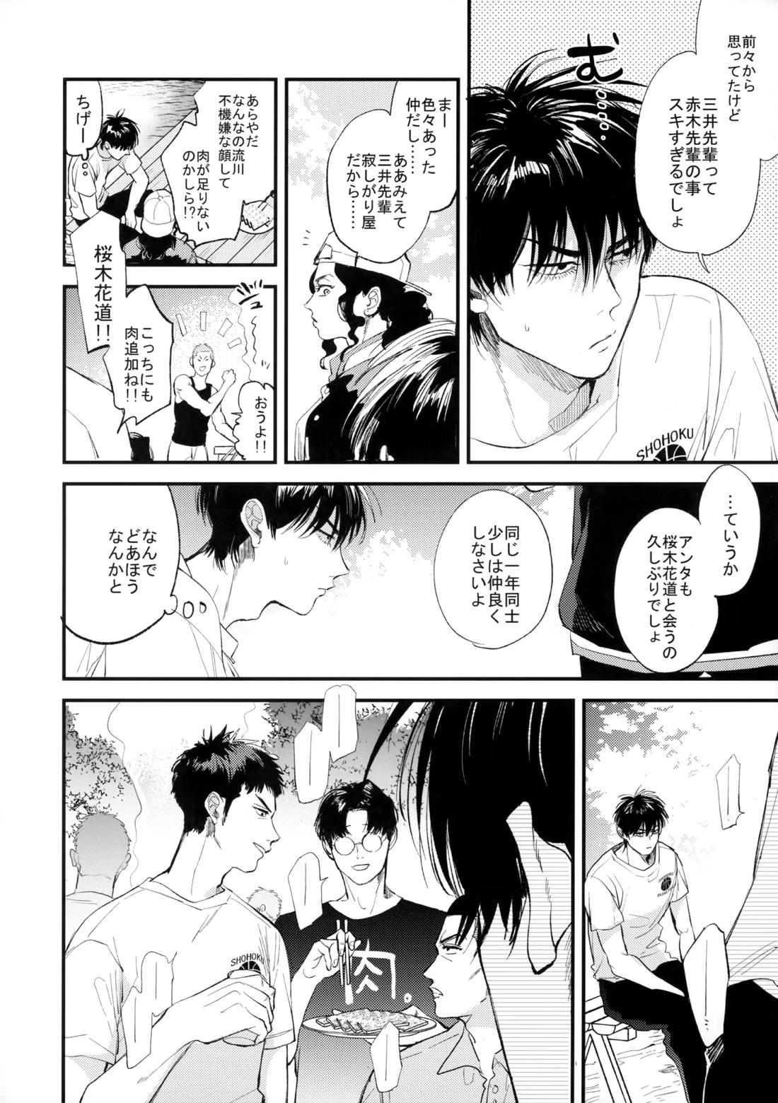 合宿中にふたりでヒミツの×××！？【スラムダンク/流三】 page 11