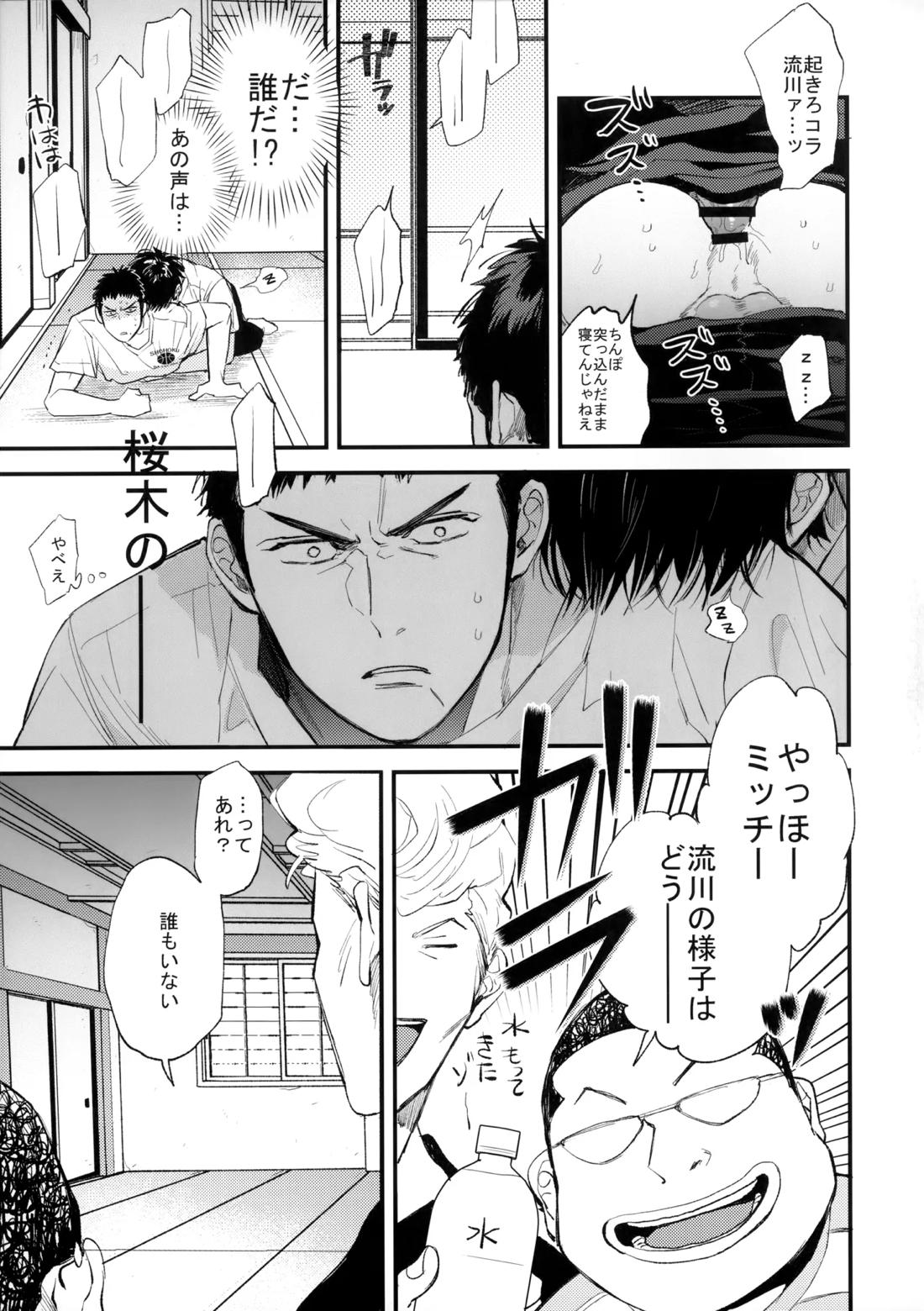 合宿中にふたりでヒミツの×××！？【スラムダンク/流三】 page 22