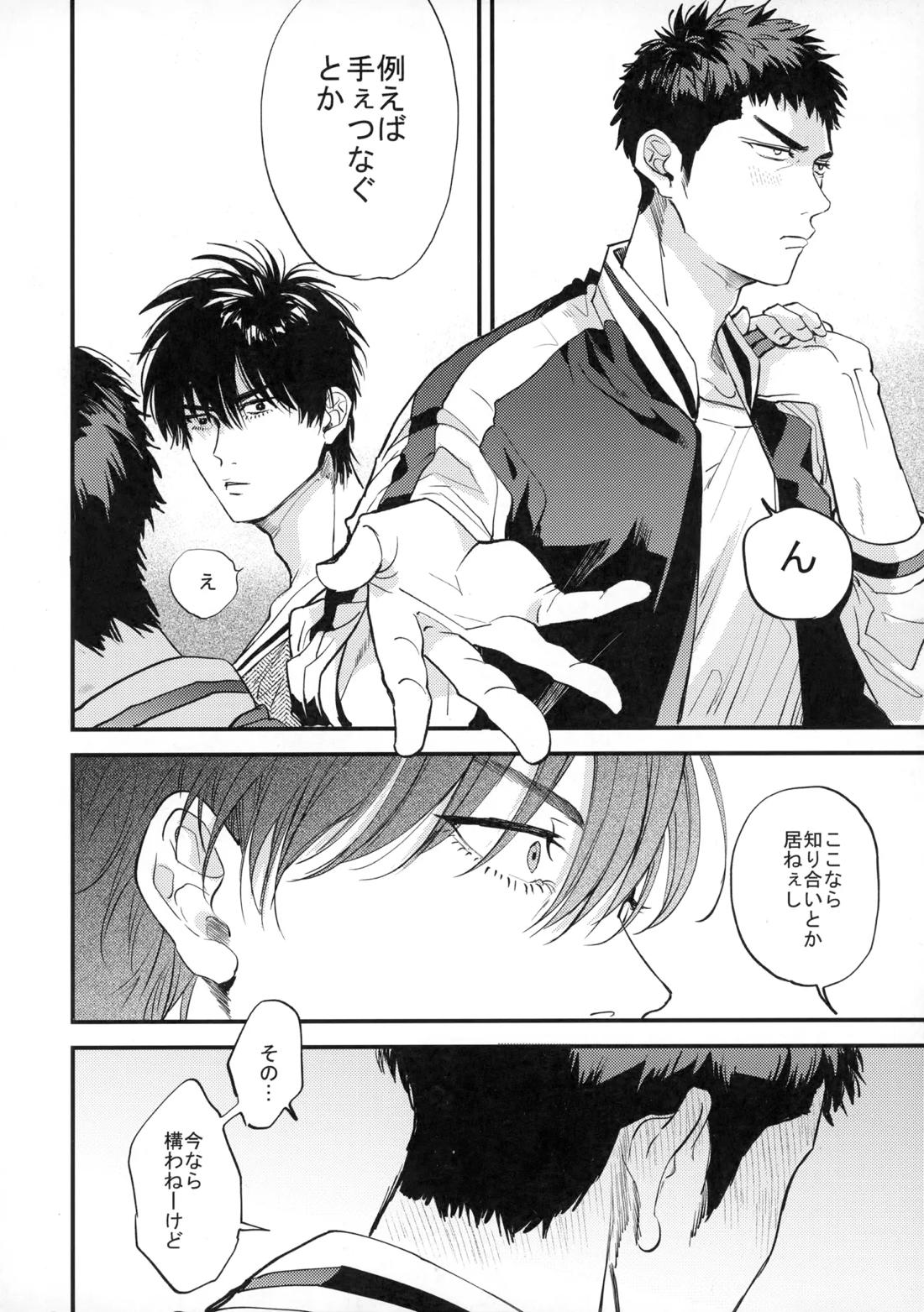 手ぇつないで、キスして【スラムダンク/流三】 page 65