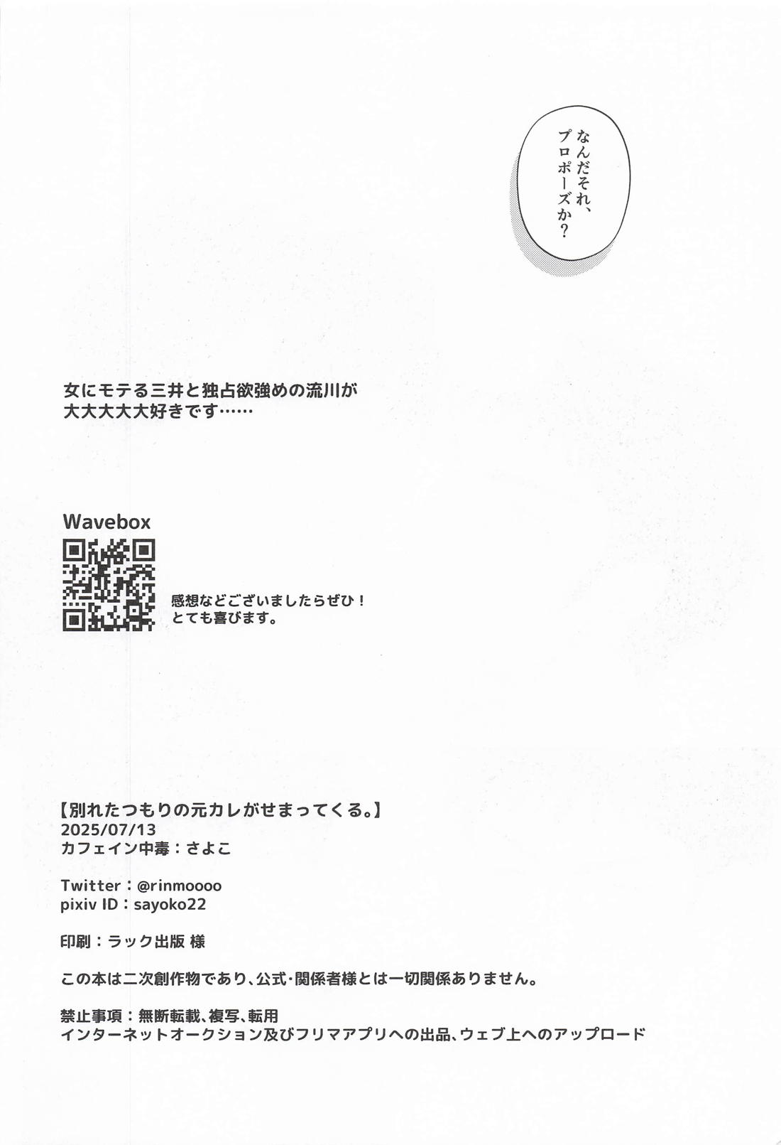 別れたつもりの元カレがせまってくる。【スラムダンク/流三】 page 28