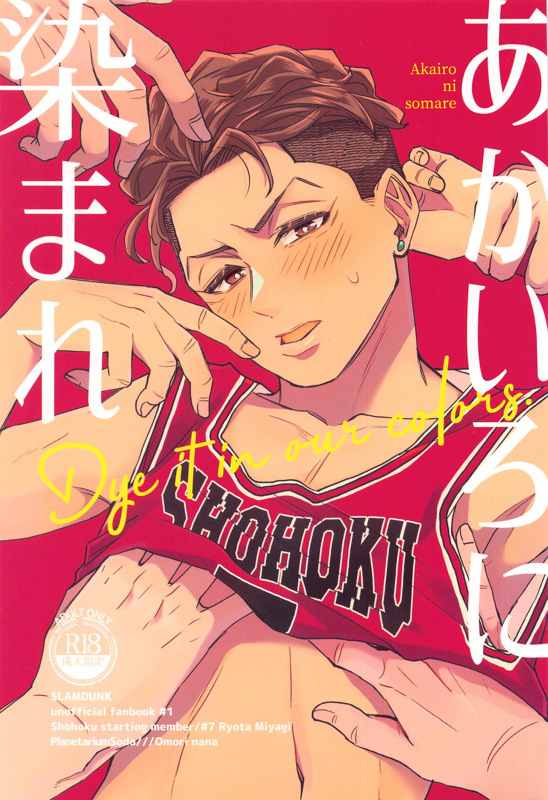 Recommended BL manga "あかいろに染まれ【スラムダンク/赤リョ】" cover image