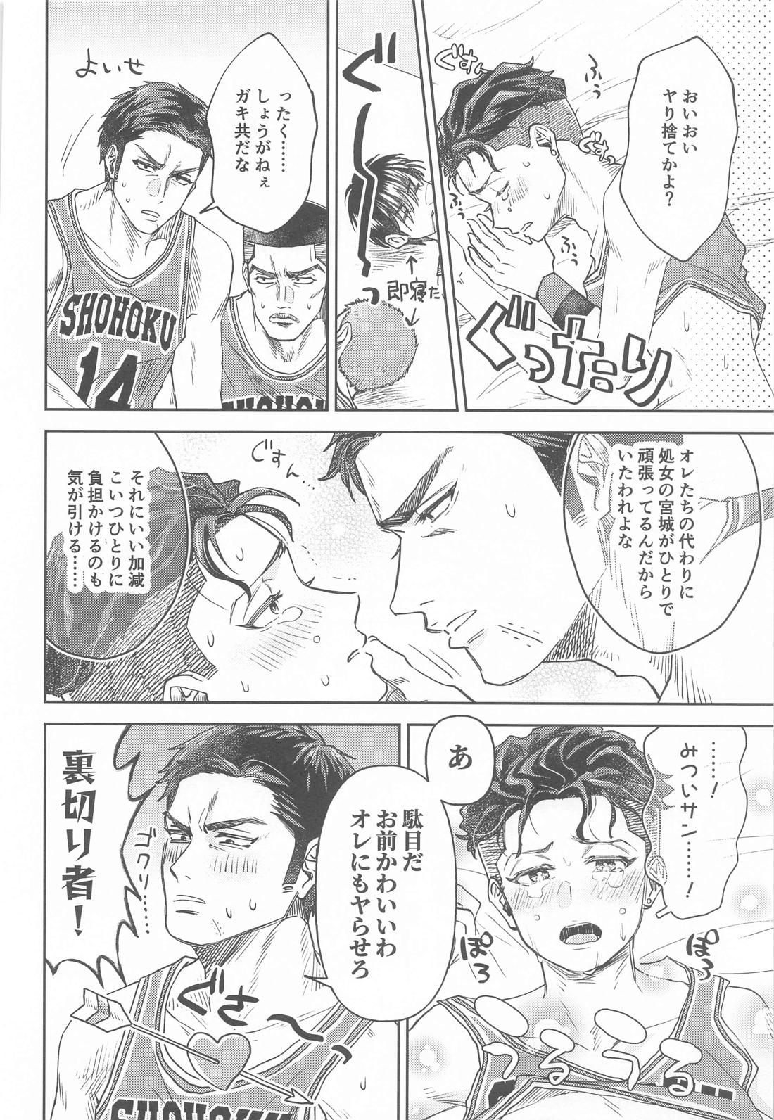 あかいろに染まれ【スラムダンク/赤リョ】 page 17