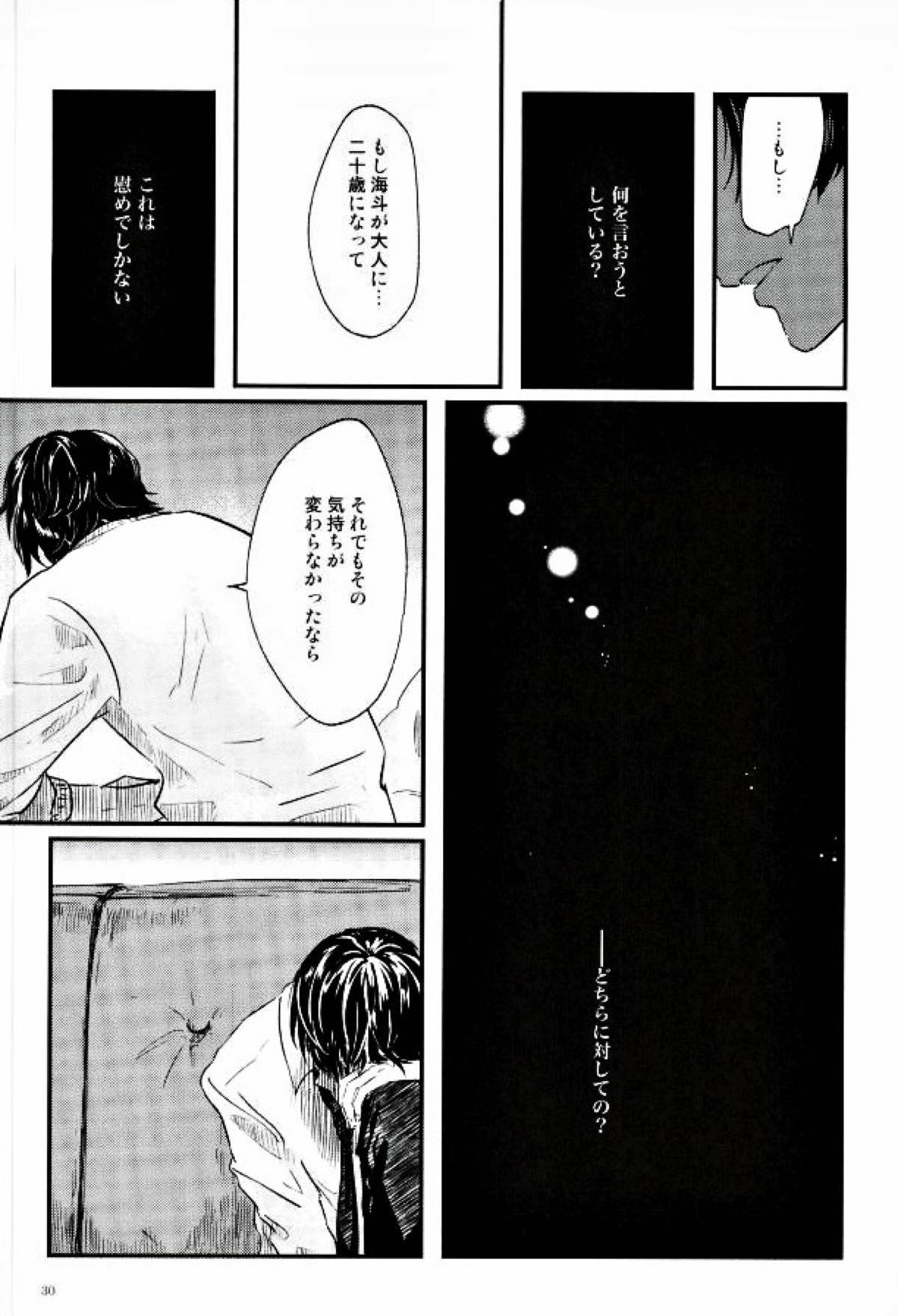 果たされる望みのない約束【スタミュ/遥海】 page 29