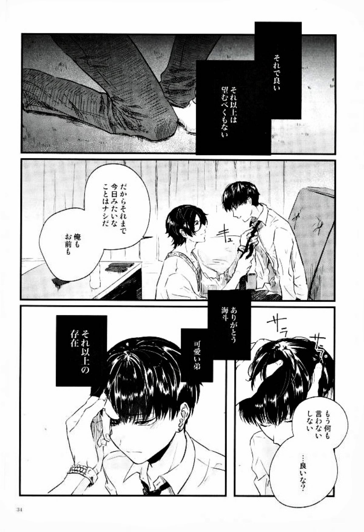 果たされる望みのない約束【スタミュ/遥海】 page 33