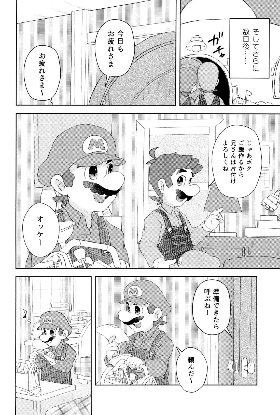 こんなにイチャついてるのに初夜がまだってマジ！？【スーパーマリオブラザーズ/マリオ×ルイージ】 page 19