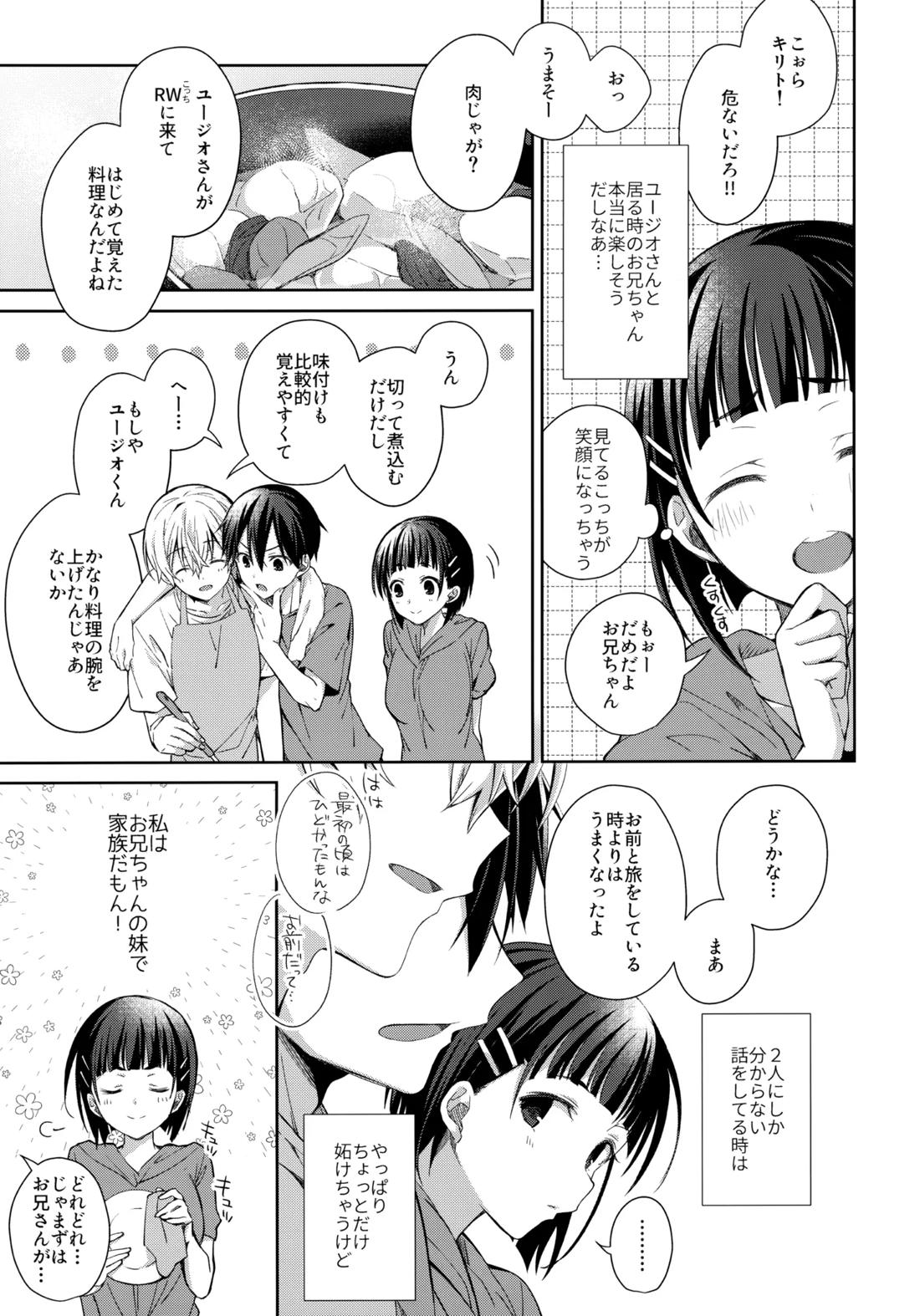 親友ビギナー【ソードアートオンライン/キリユー】 page 11