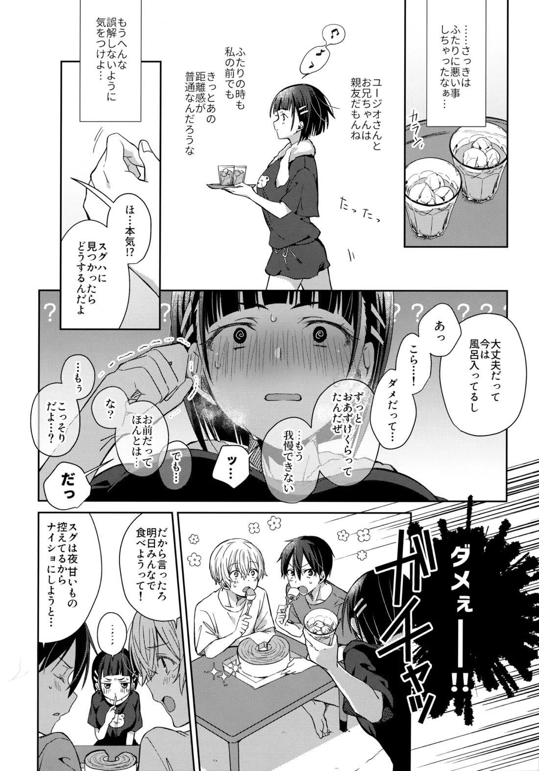 親友ビギナー【ソードアートオンライン/キリユー】 page 16