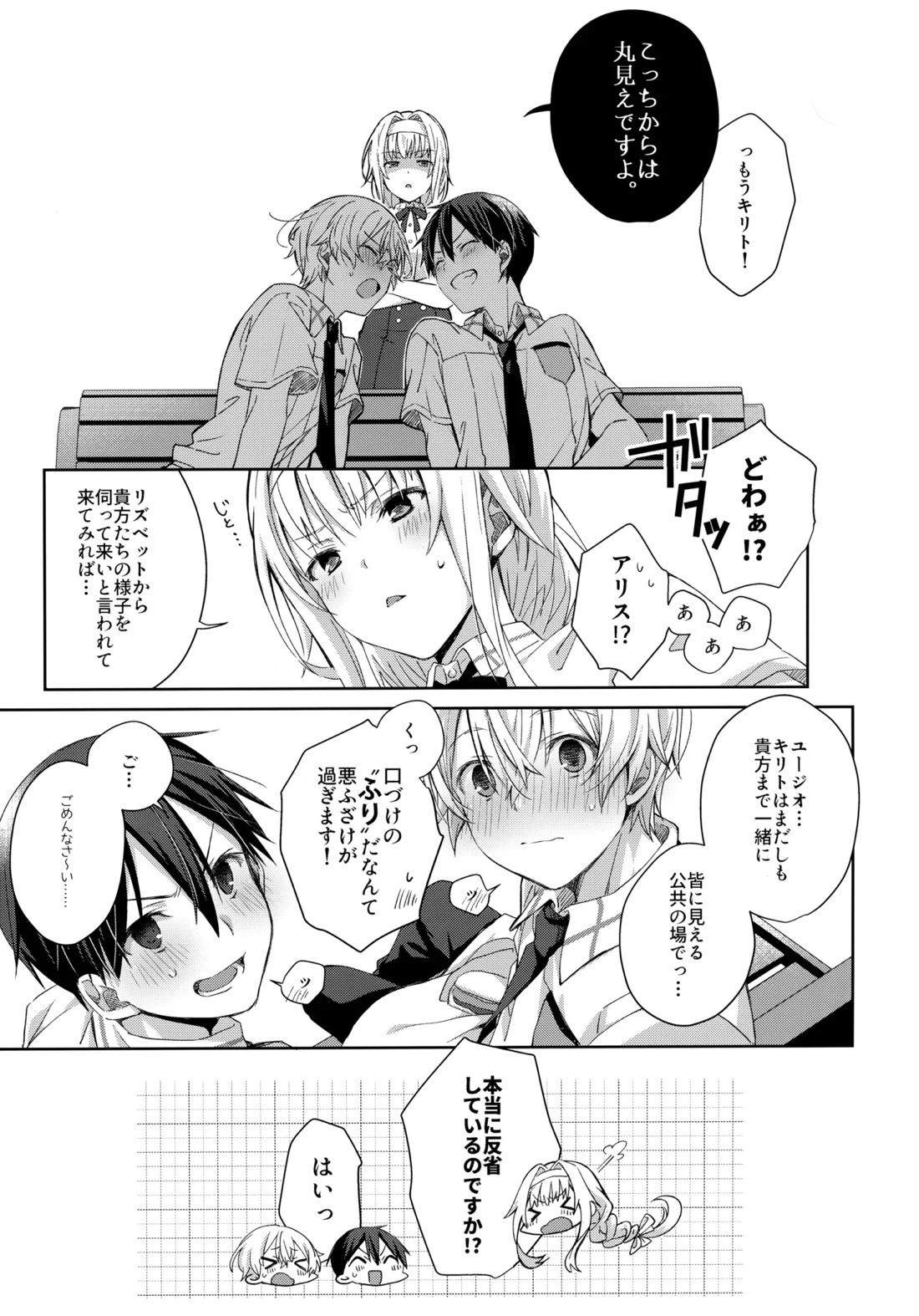 親友ビギナー【ソードアートオンライン/キリユー】 page 21