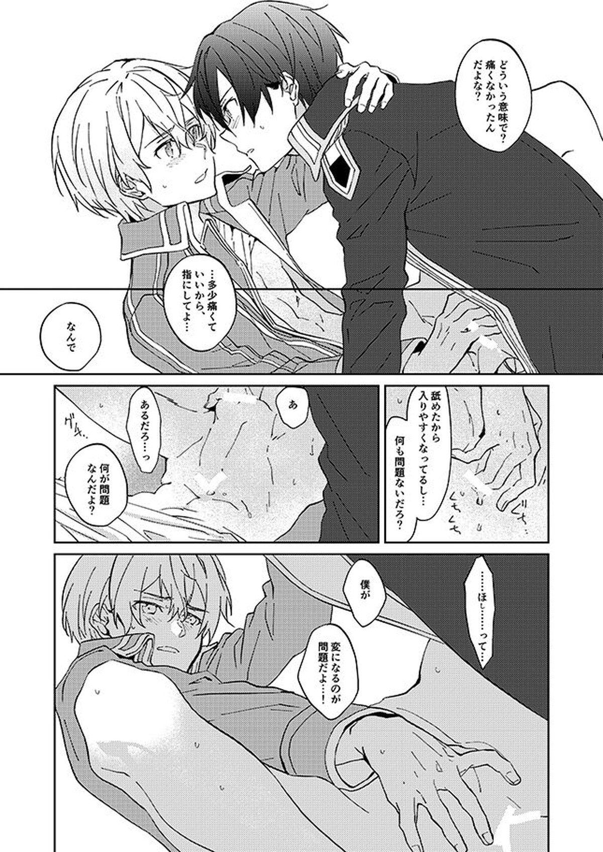 タイムラプス【ソードアートオンライン/キリユー】 page 14