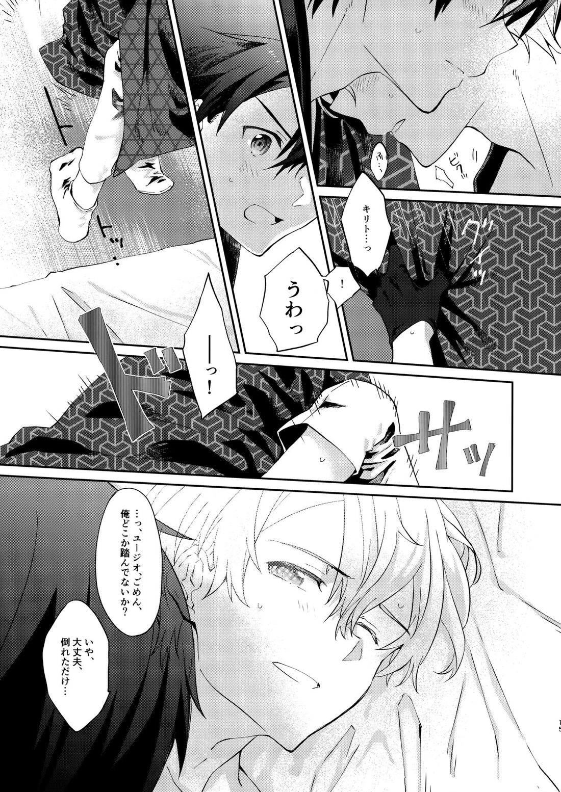 俺の相棒の着物の着方がまちがっている。【ソードアートオンライン/キリユー】 page 14