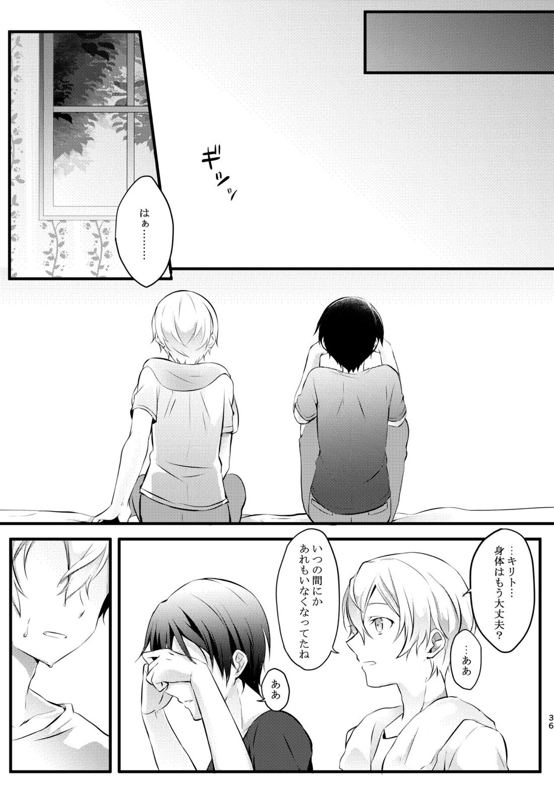 触手ちゃんはユジキリが羨ましい！【ソードアートオンライン/ユーキリ】 page 35