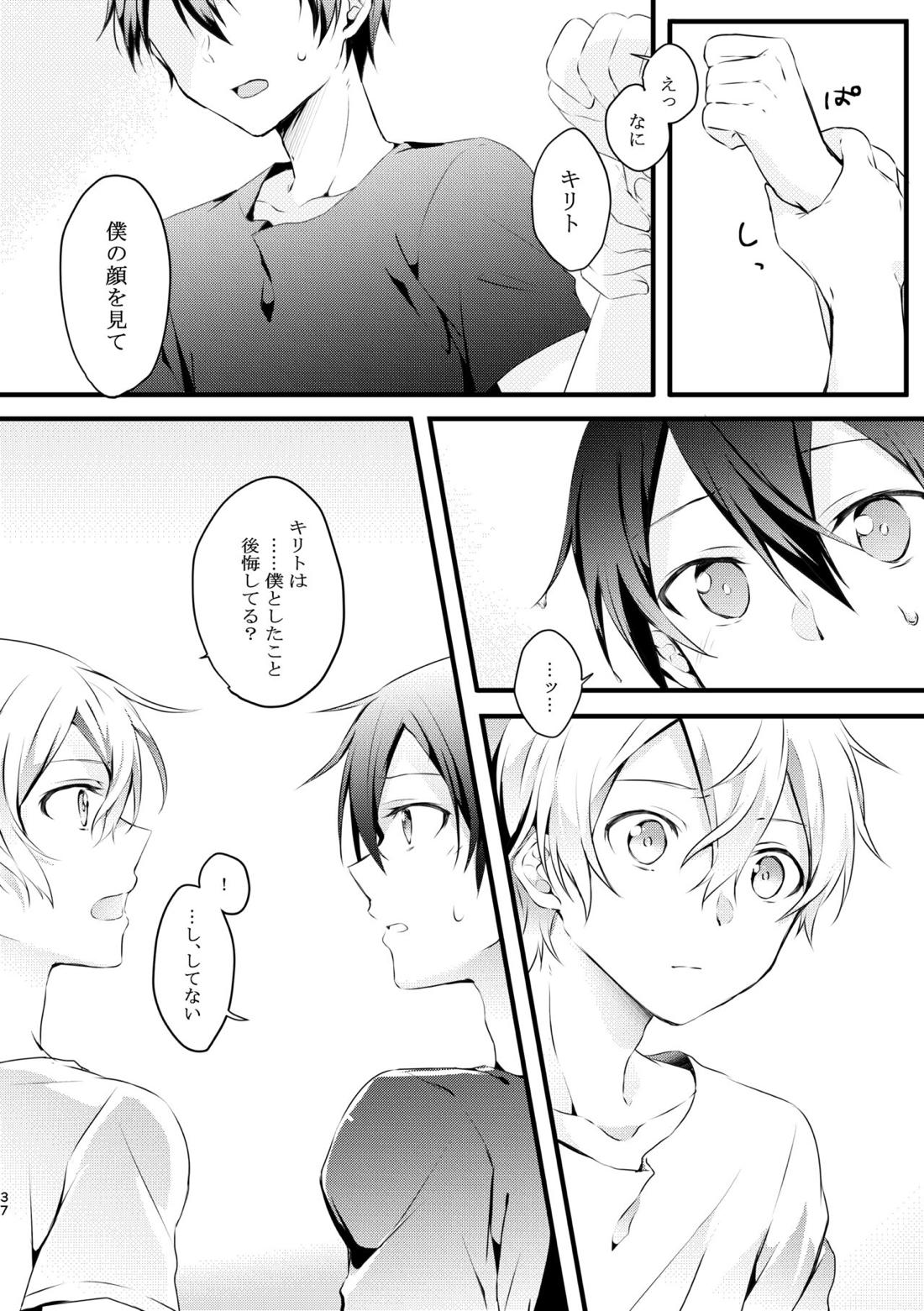 触手ちゃんはユジキリが羨ましい！【ソードアートオンライン/ユーキリ】 page 36