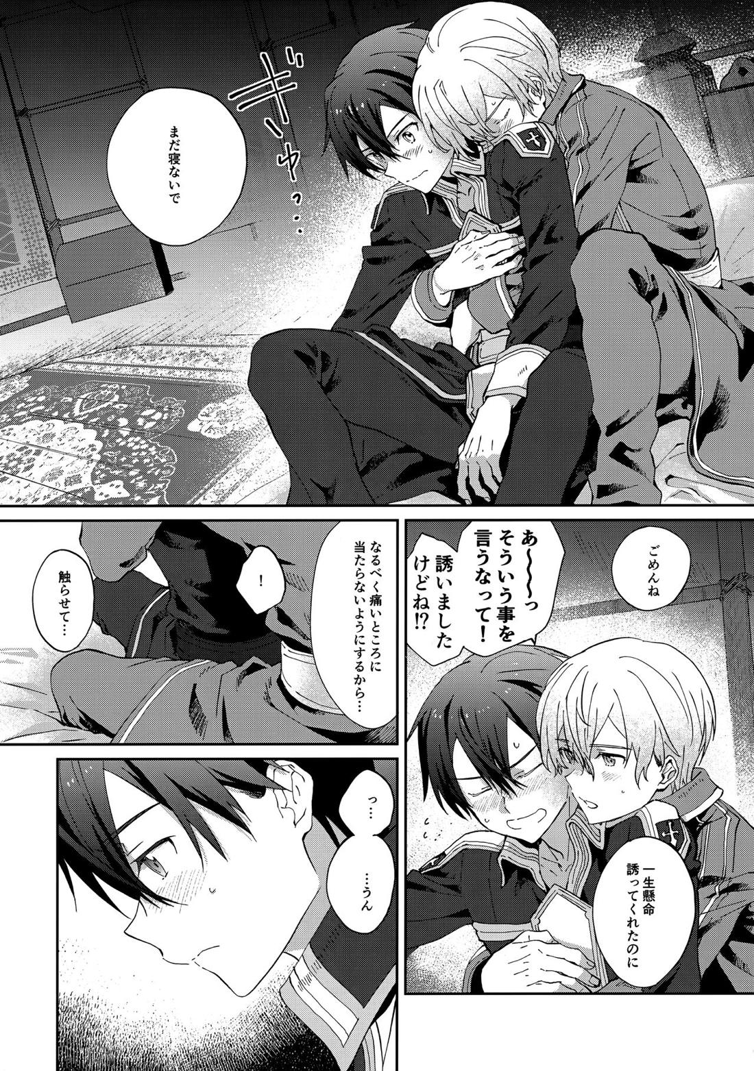 Night Hours【ソードアートオンライン/ユーキリ】 page 13