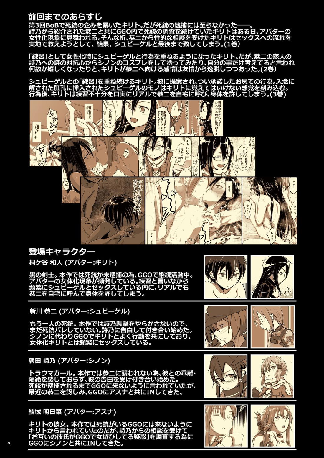 キリ娘ルートに分岐しました。 【ソードアートオンライン/シュピーゲル×キリト】 page 101
