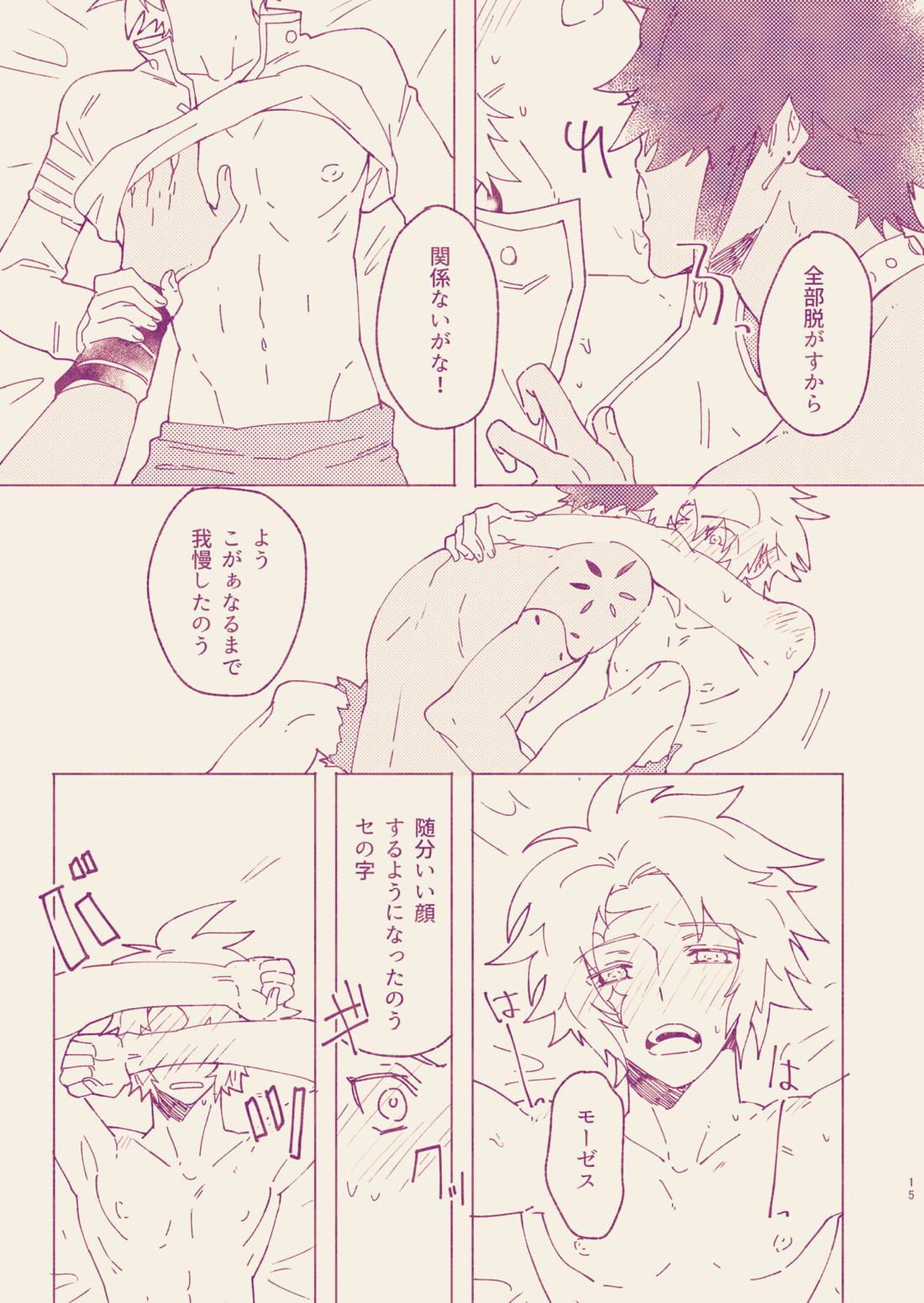 コール・ミー・ダーリン【テイルズオブレジェンディア/モーゼス×セネル】 page 13