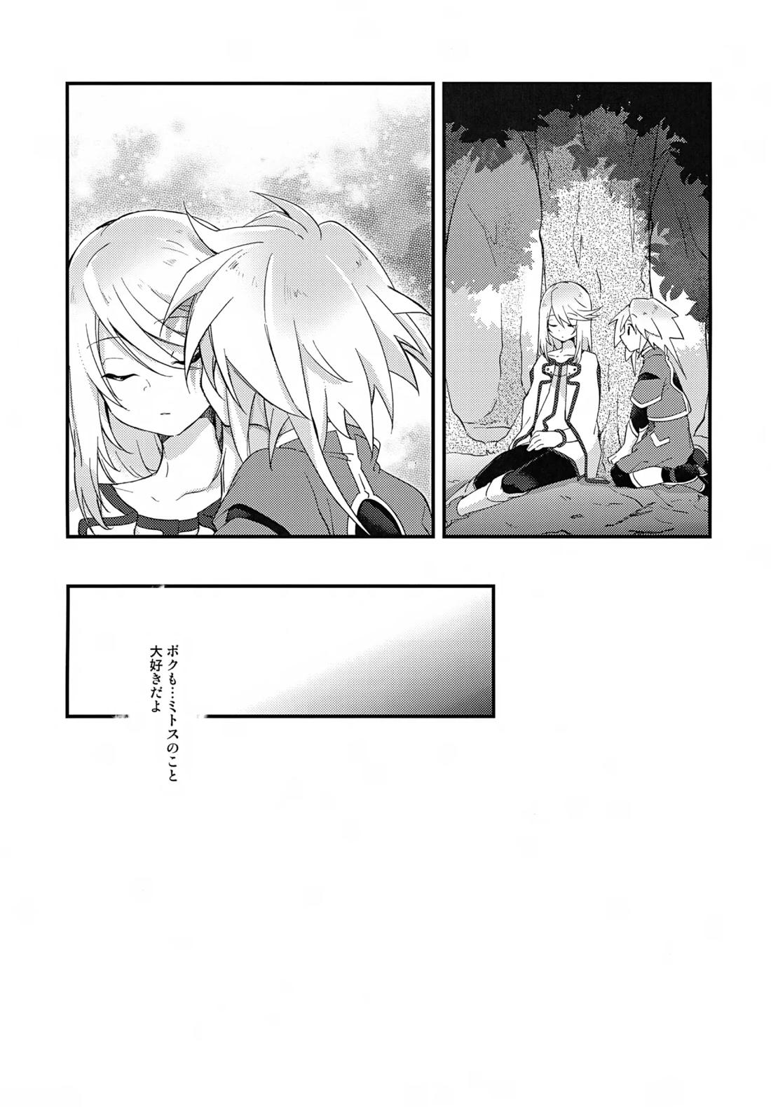 ボクがキミを護るからね！【テイルズオブシンフォニア/ミトジニ】 page 24